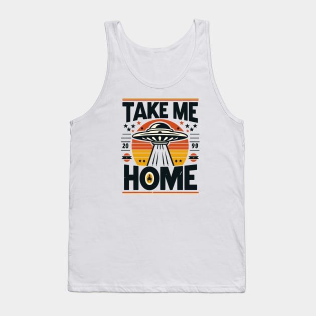 Ufos, Take Me Home Tank Top by Vehicles-Art